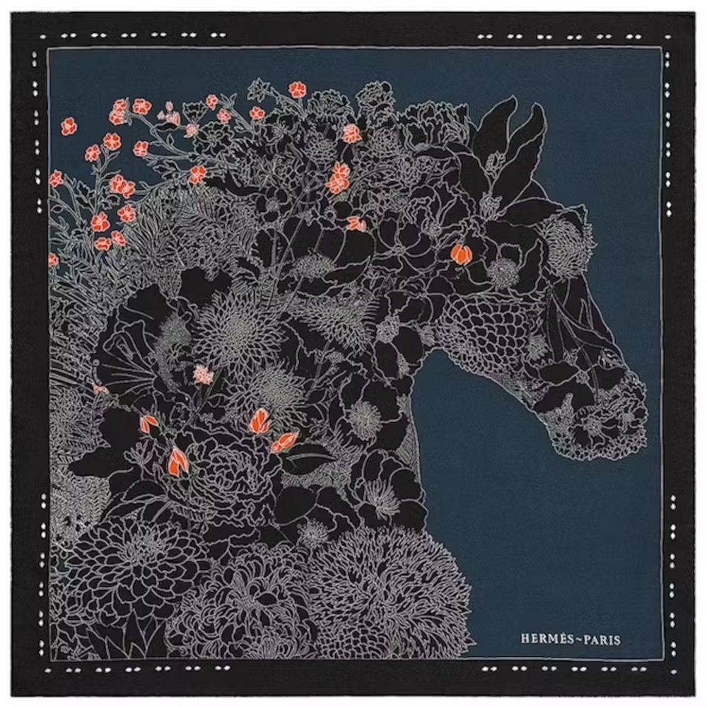 HERMES Robe Legere Scarf